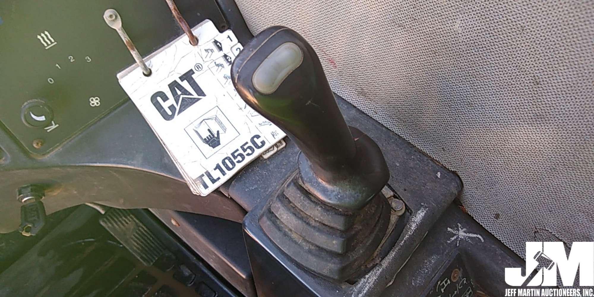 2015 CATERPILLAR TL1055C TELESCOPIC FORKLIFT SN: KDE01514