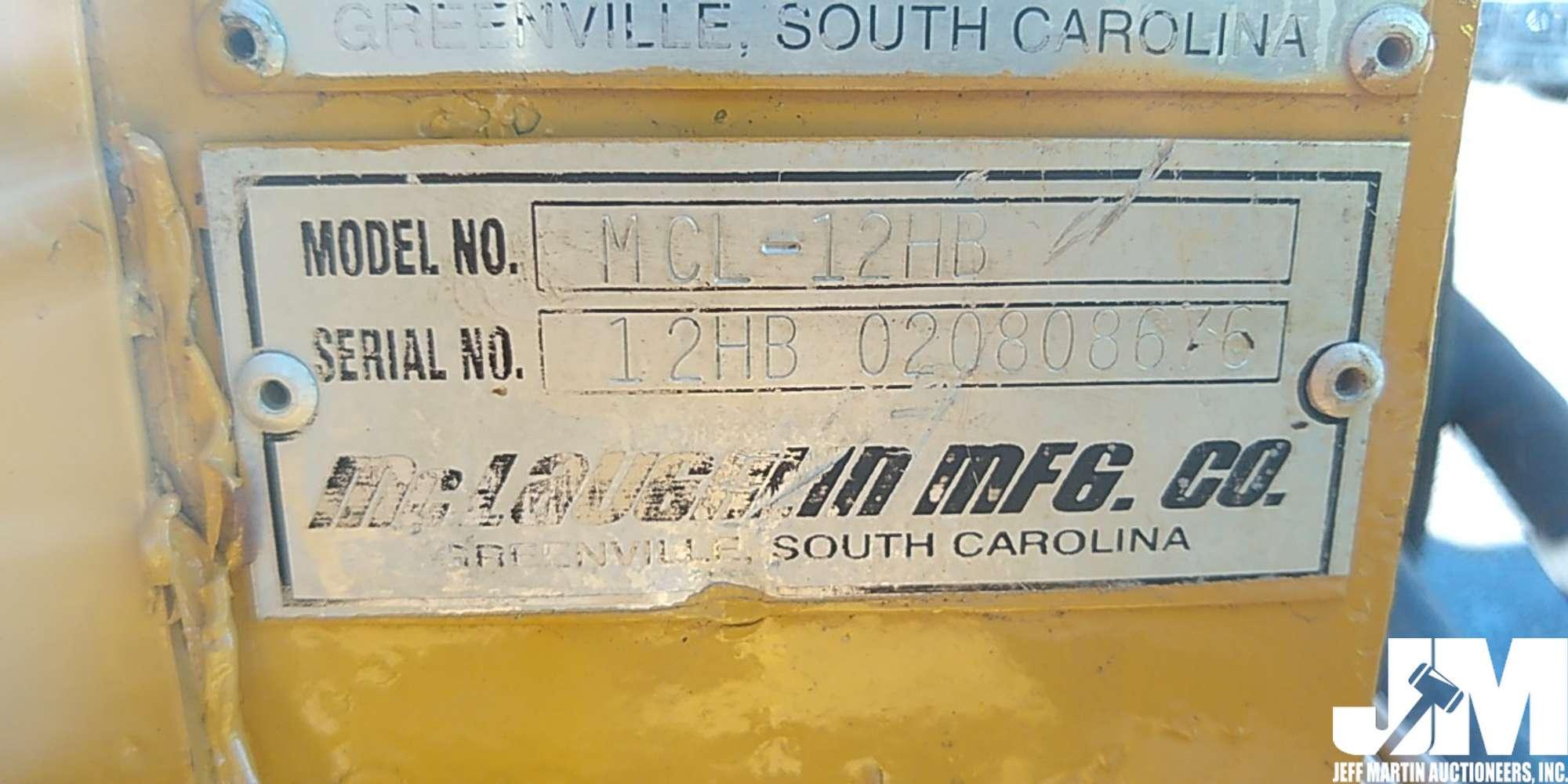 2008 MCLAUGHLIN MCL12HB / MCL3000 SN: 3P022808059 BORING UNIT
