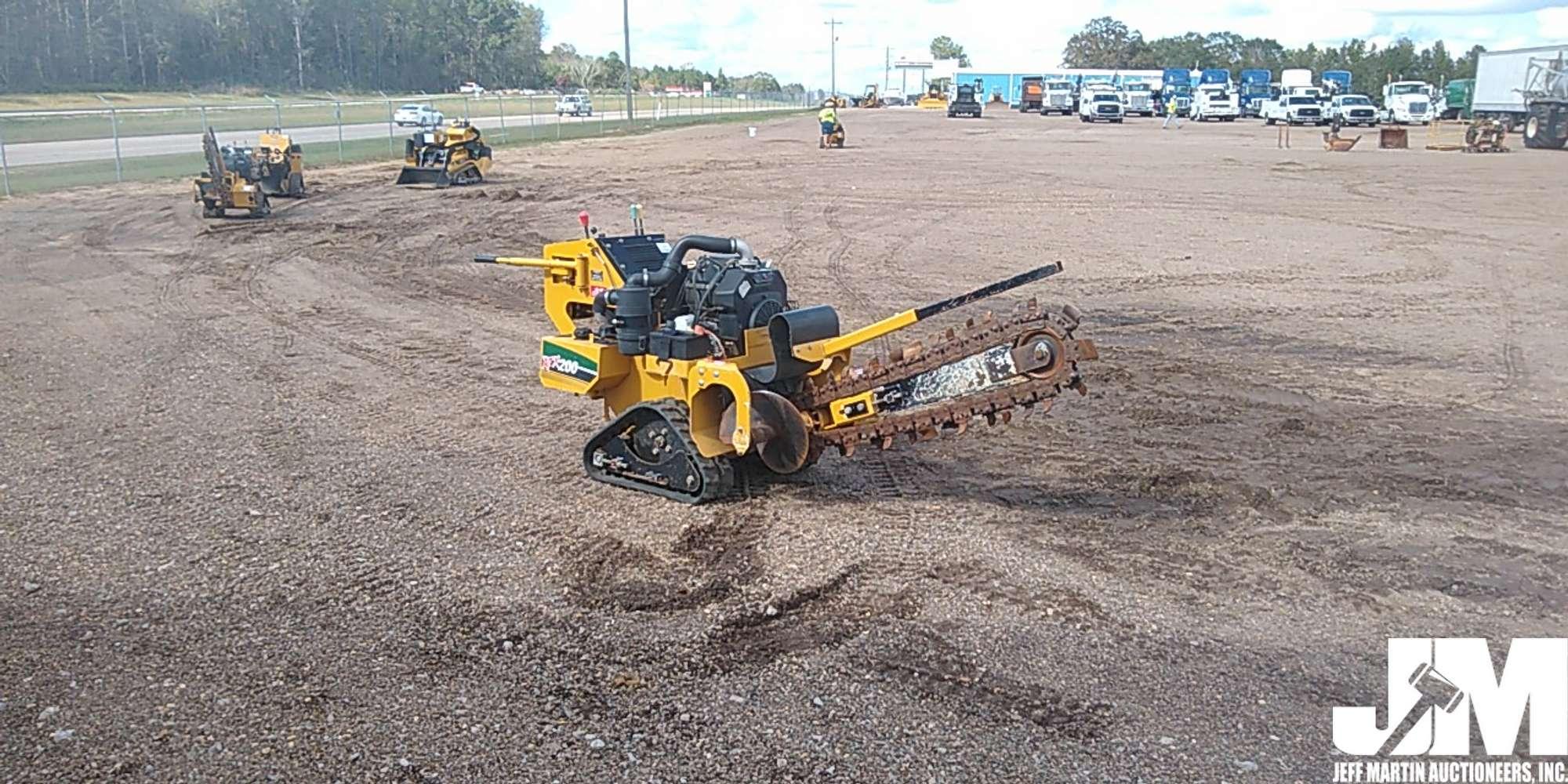 2019 VERMEER RTX200 TRENCHER SN: 1VR6071R8K1000437