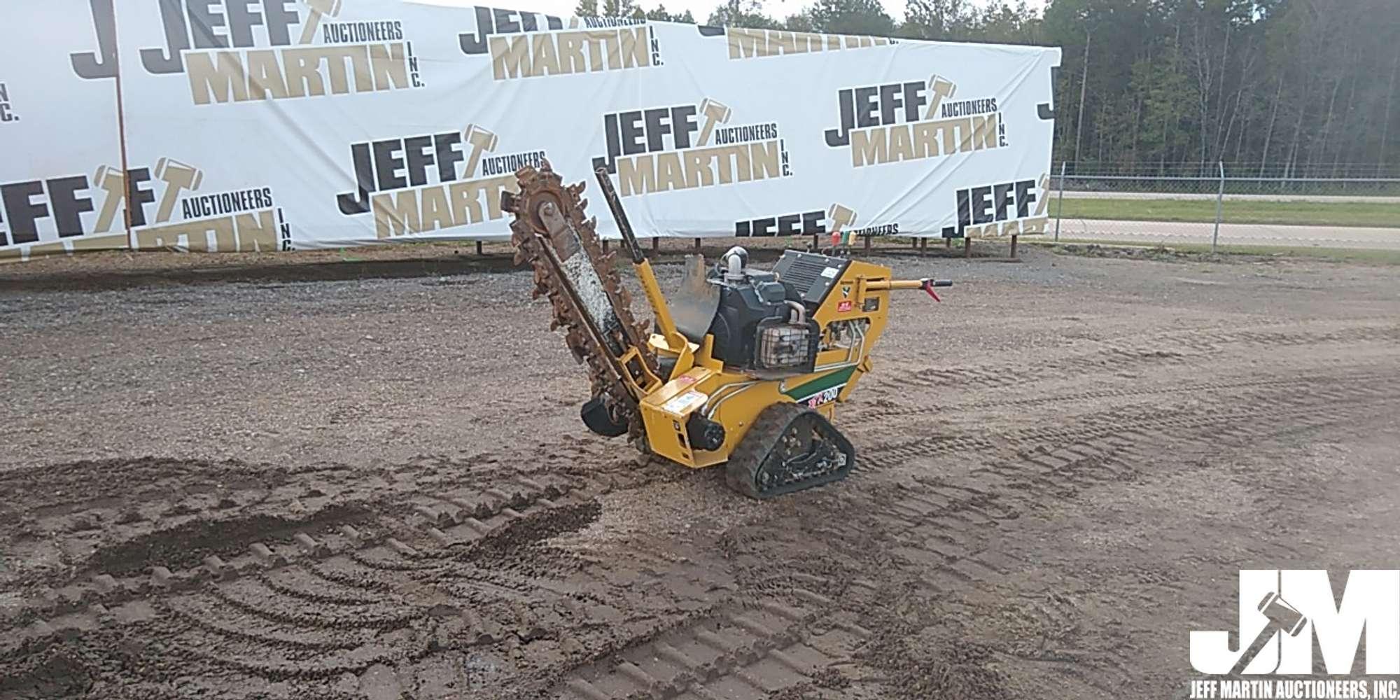 2019 VERMEER RTX200 TRENCHER SN: 1VR6071R4K1000435