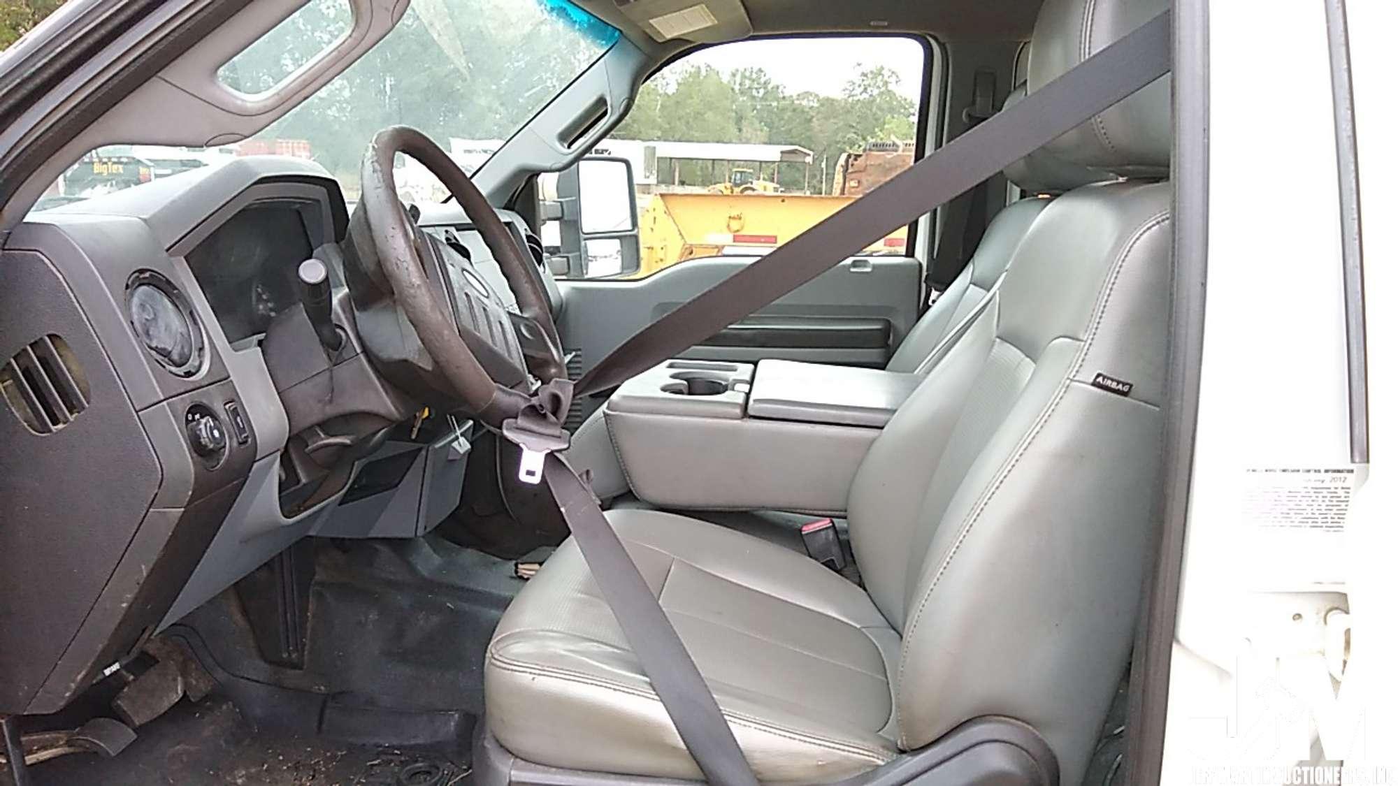 2012 FORD F-350 VIN: 1FD8W3GTXCEC98224 S/A FLAT BED