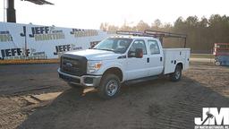 2014 FORD F-350 S/A UTILITY TRUCK VIN: 1FD8W3B60EEB87492