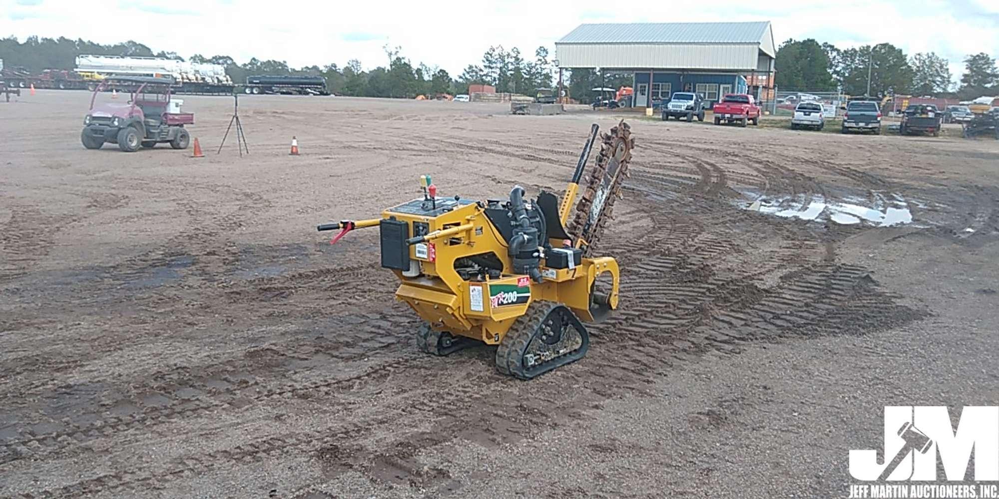 2019 VERMEER RTX200 TRENCHER SN: 1VR6071R4K1000435