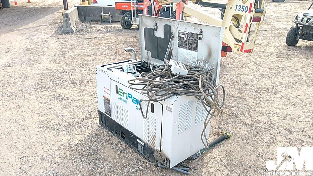 MILLER ENPAK A60HGE WATTS 6000 STATIONARY GENERATOR