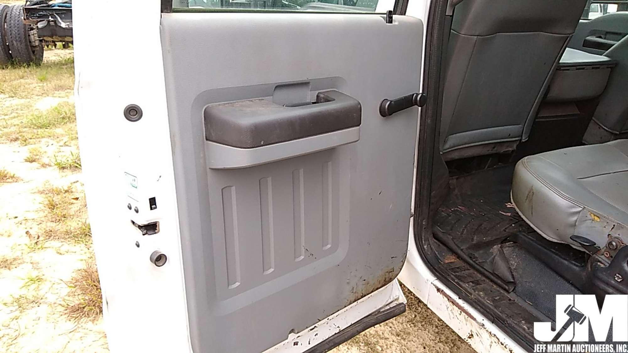 2012 FORD F-350 VIN: 1FD8W3GTXCEC98224 S/A FLAT BED