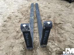 (UNUSED) SET OF 72" FORKS