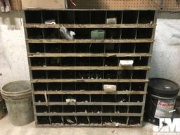 BOLT BIN WITH CONTENTS
