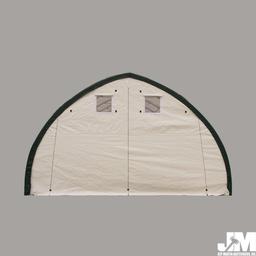 (NEW/UNUSED) 2020 GOLDEN MOUNTAIN S203012P DOME STORAGE SHELTER, 20'X30'X12'