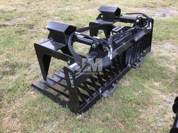 (UNUSED) 76”...... HYDRAULIC SKELETON GRAPPLE BUCKET