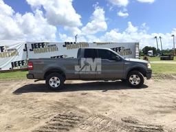 2005 FORD F-150 EXTENDED CAB 4X4 PICKUP VIN: 1FTPX14544NA54626