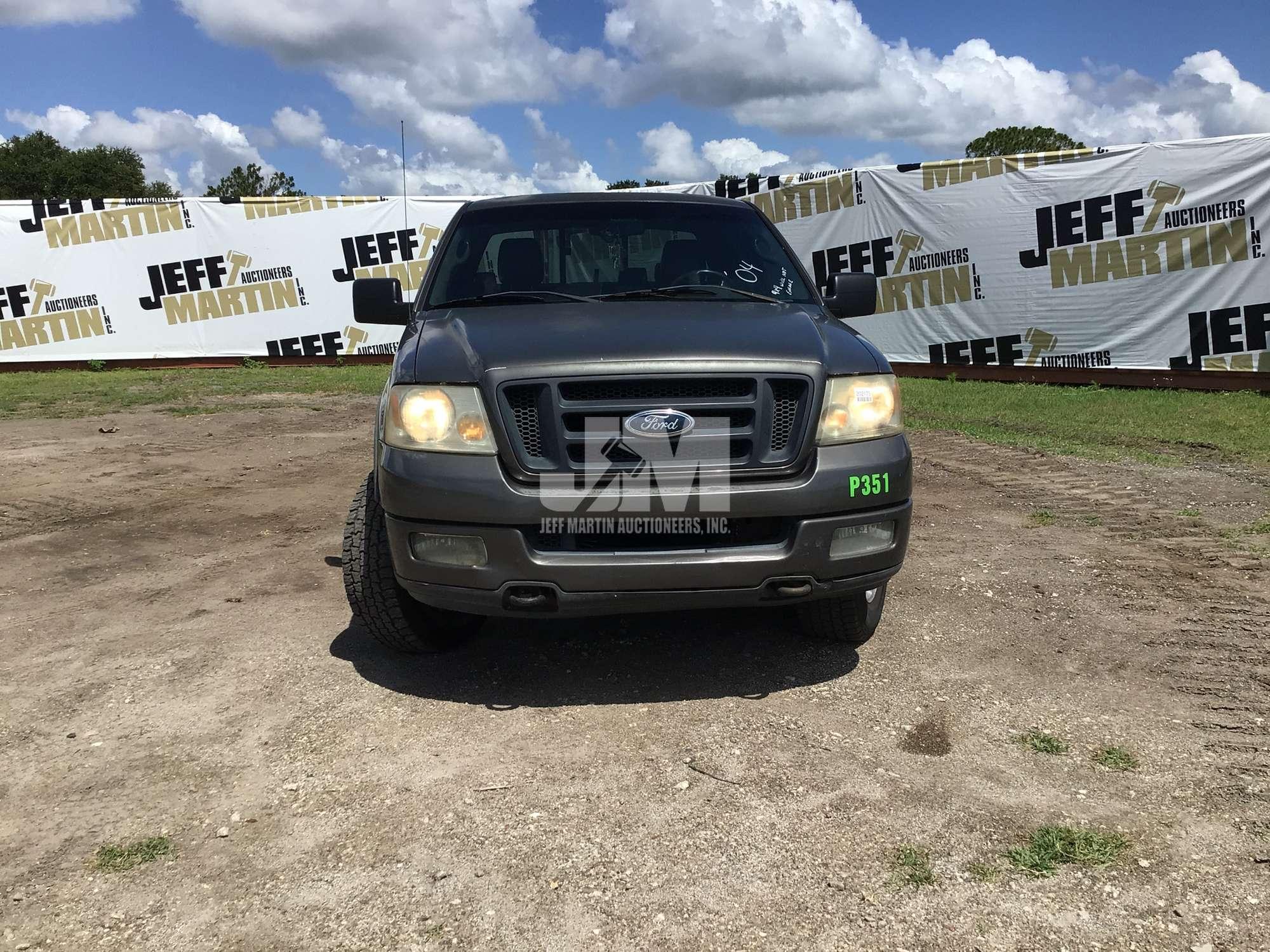 2005 FORD F-150 EXTENDED CAB 4X4 PICKUP VIN: 1FTPX14544NA54626