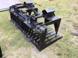 (UNUSED) 76”...... HYDRAULIC SKELETON GRAPPLE BUCKET