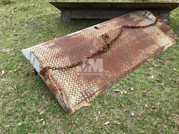 METAL LOADING DOCK RAMP, SIZE 84"X37"