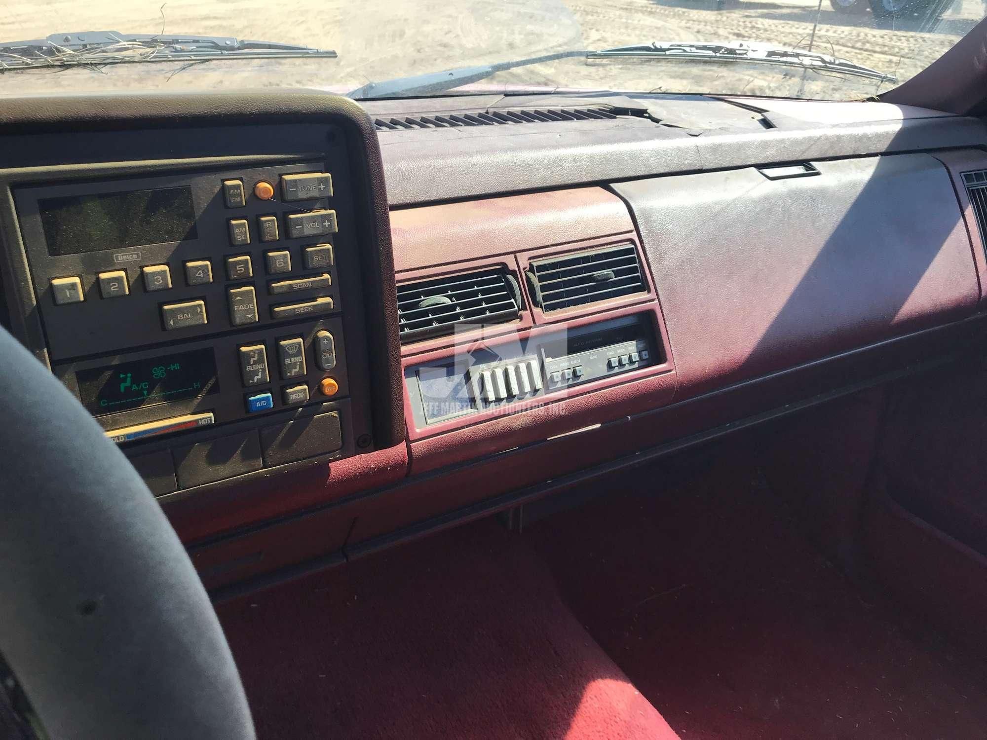 1991 CHEVROLET GMT-400 REGULAR CAB PICKUP VIN: 1GCDC14K5MZ101658