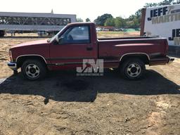 1991 CHEVROLET GMT-400 REGULAR CAB PICKUP VIN: 1GCDC14K5MZ101658