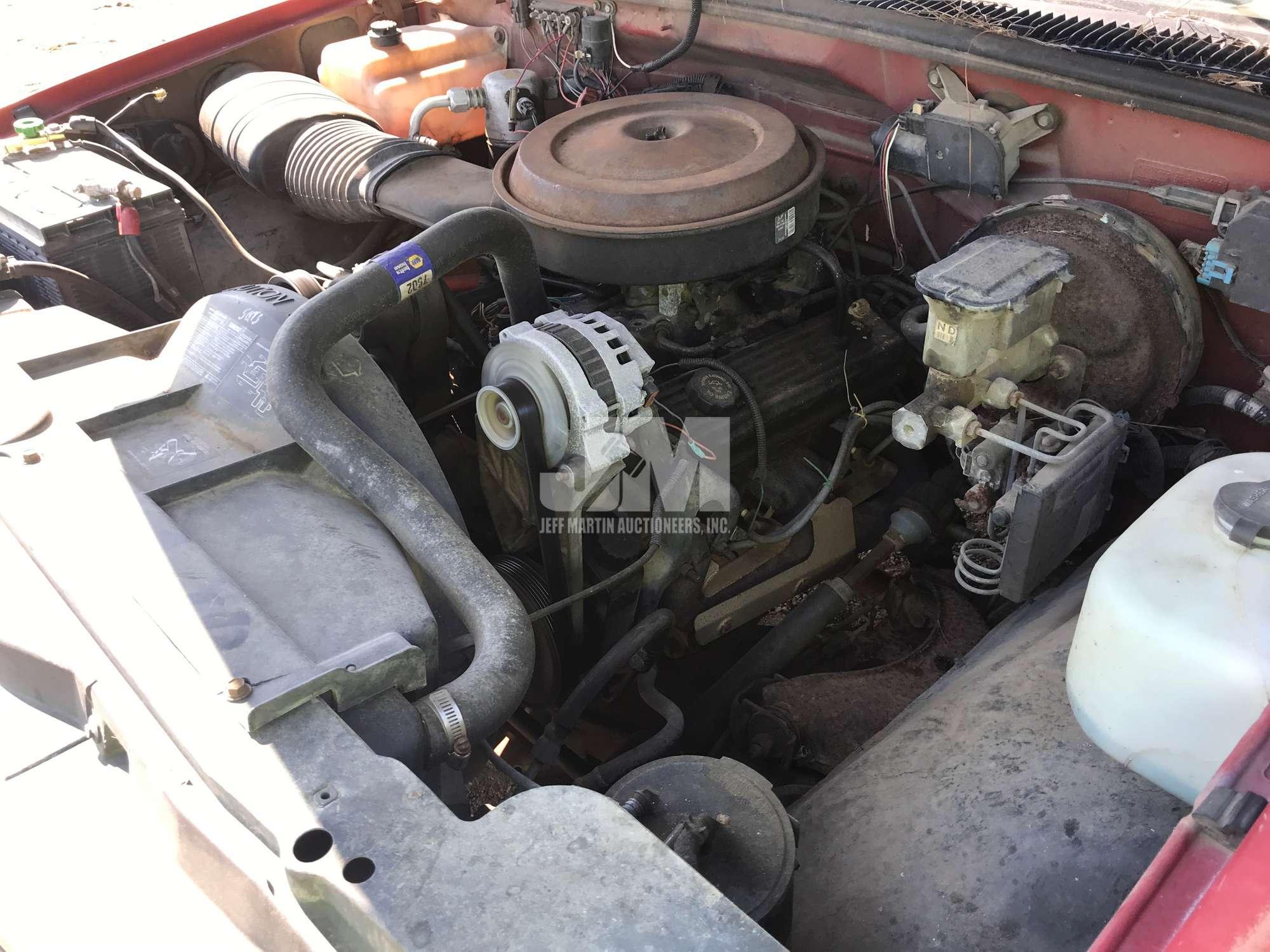 1991 CHEVROLET GMT-400 REGULAR CAB PICKUP VIN: 1GCDC14K5MZ101658