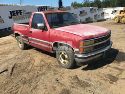 1991 CHEVROLET GMT-400 REGULAR CAB PICKUP VIN: 1GCDC14K5MZ101658
