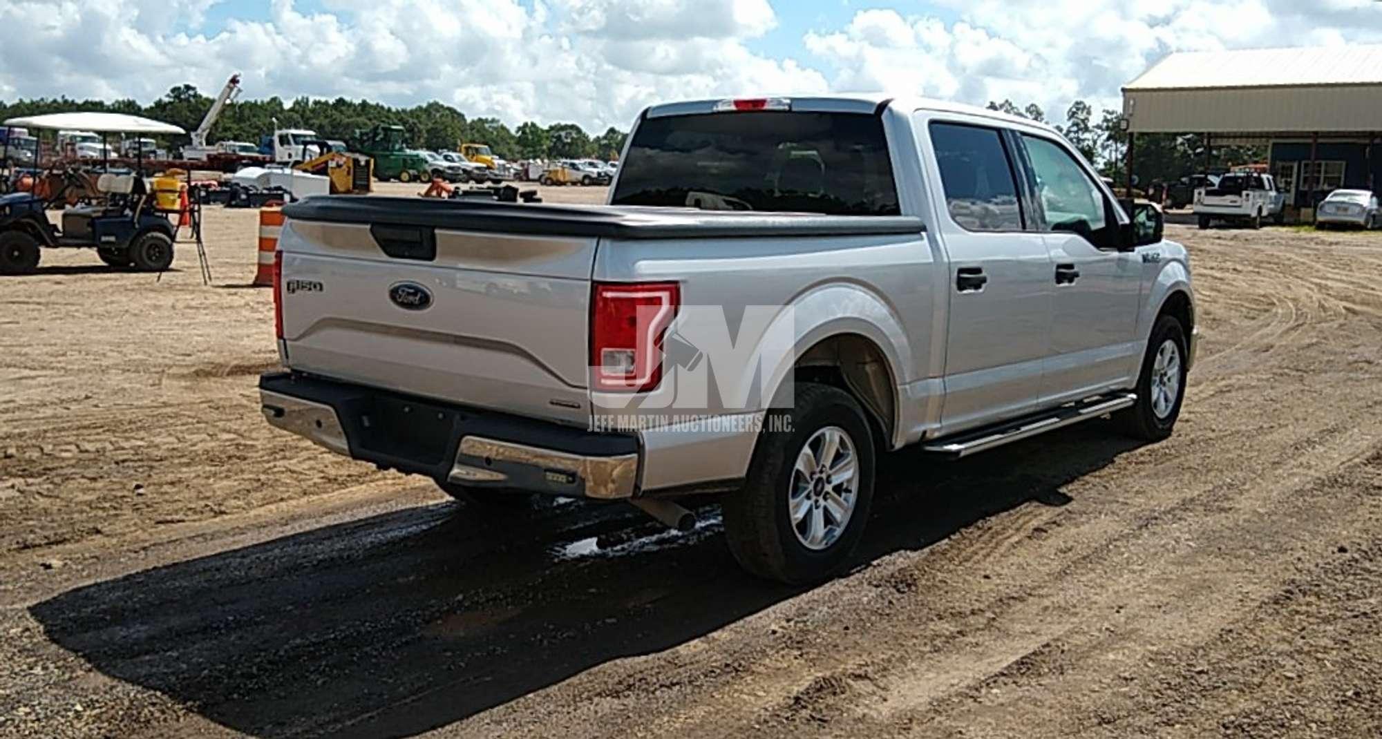 2015 FORD F-150XLT CREW CAB PICKUP VIN: 1FTEW1CF3FKD06651