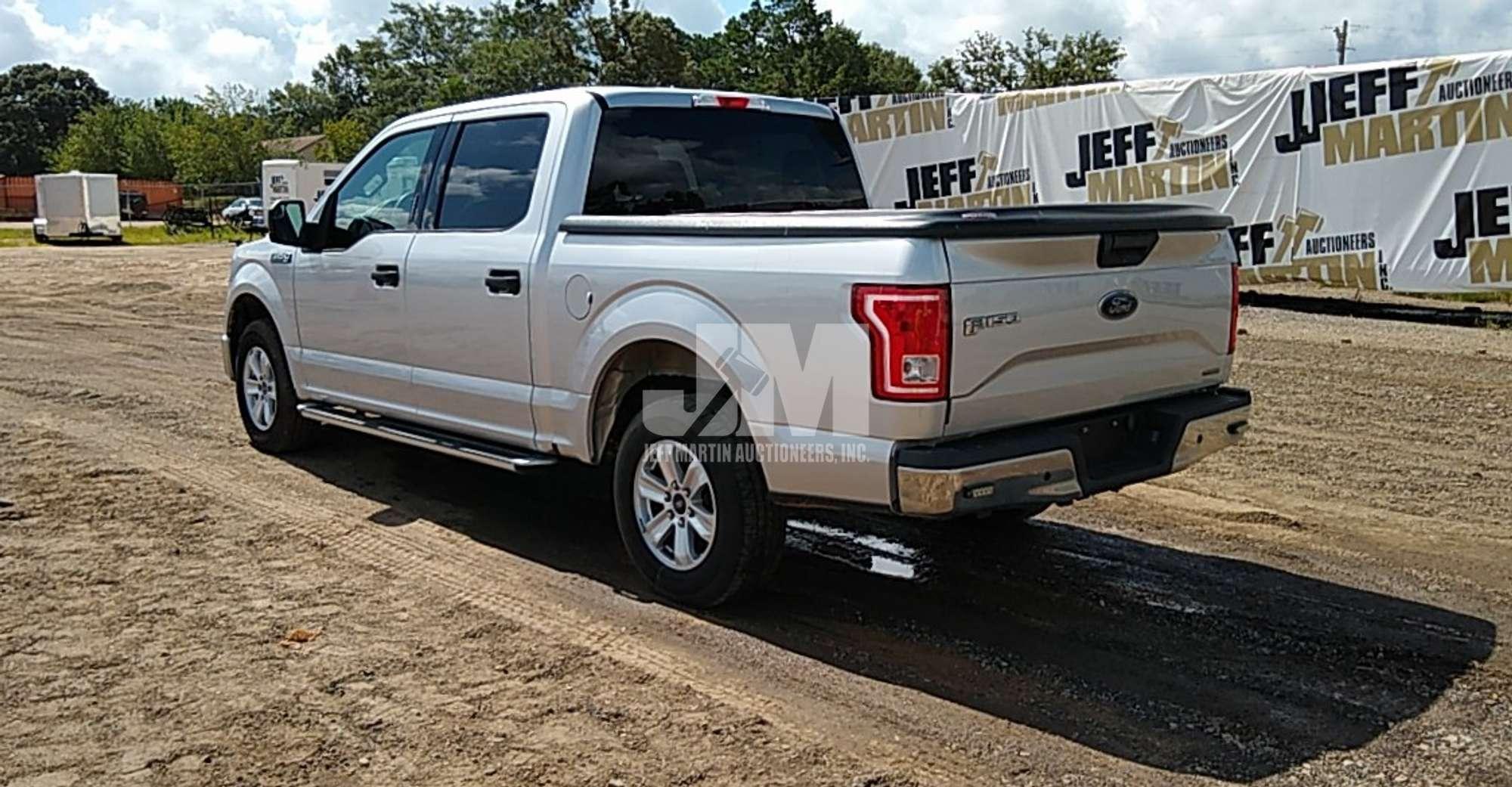 2015 FORD F-150XLT CREW CAB PICKUP VIN: 1FTEW1CF3FKD06651