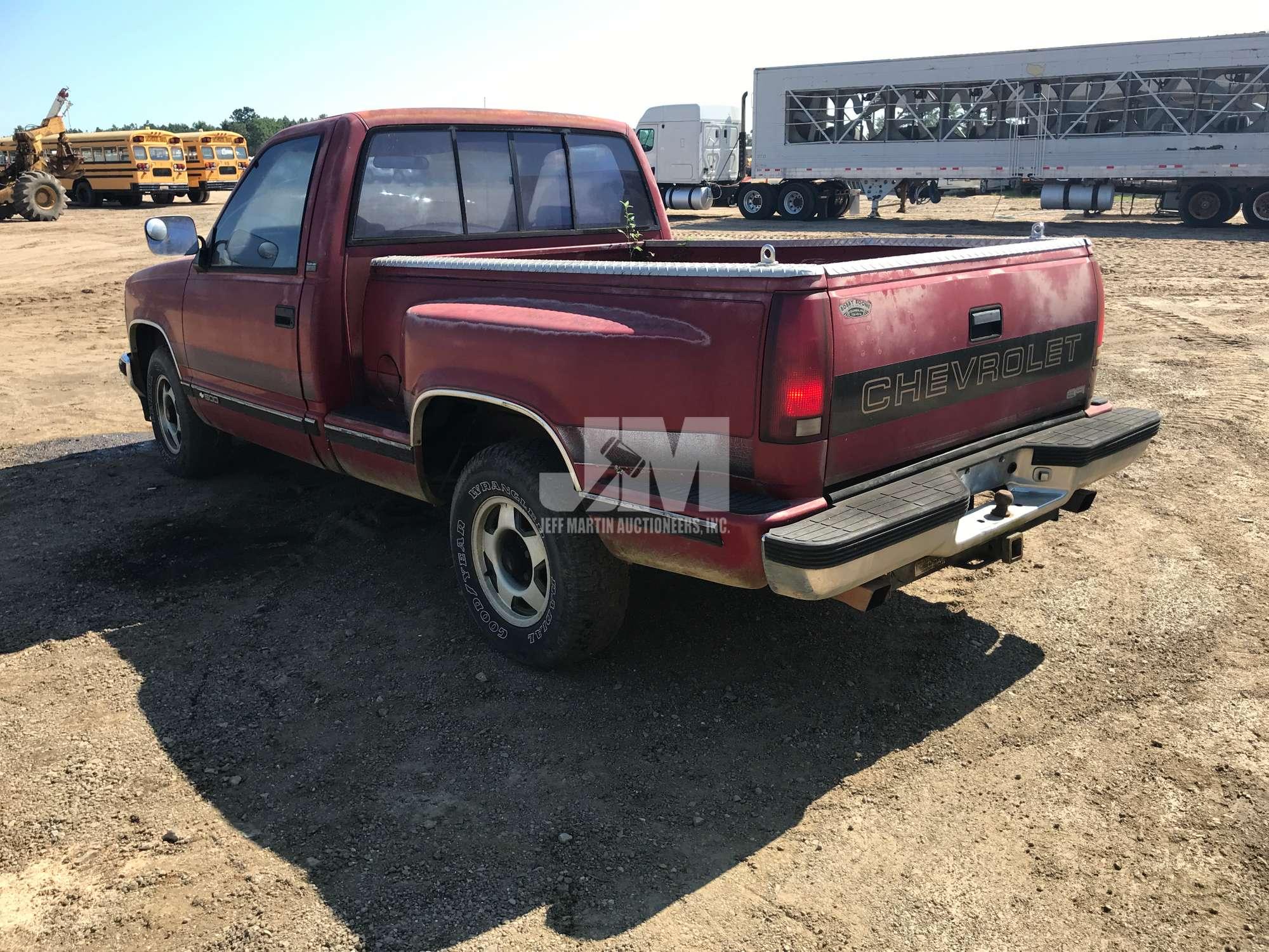 1991 CHEVROLET GMT-400 REGULAR CAB PICKUP VIN: 1GCDC14K5MZ101658