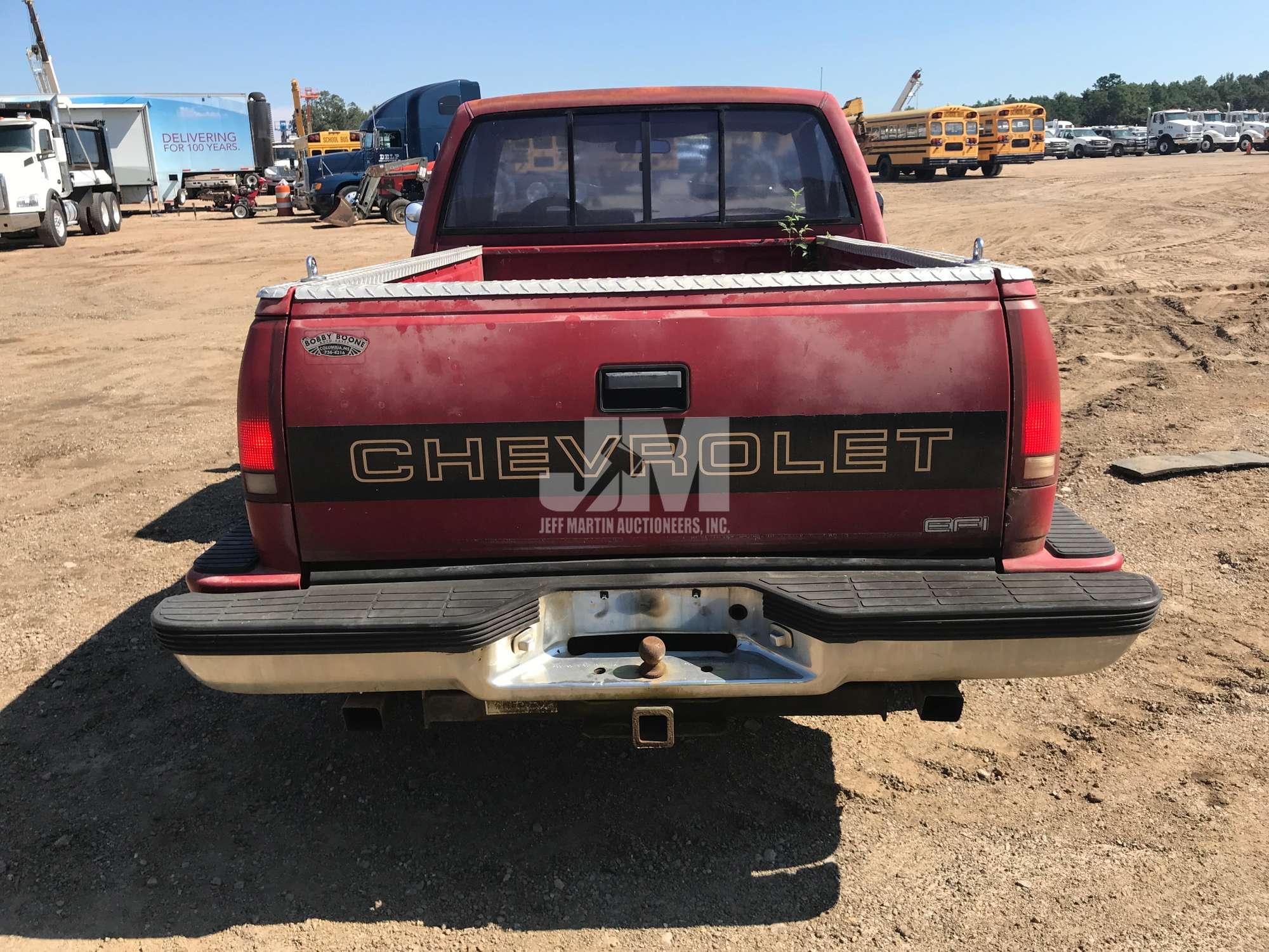 1991 CHEVROLET GMT-400 REGULAR CAB PICKUP VIN: 1GCDC14K5MZ101658