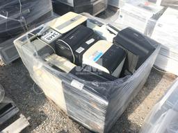 PALLET OF PAPER SHREDDER MACHINES QTY (9) ***CONDITION UNKNOWN***