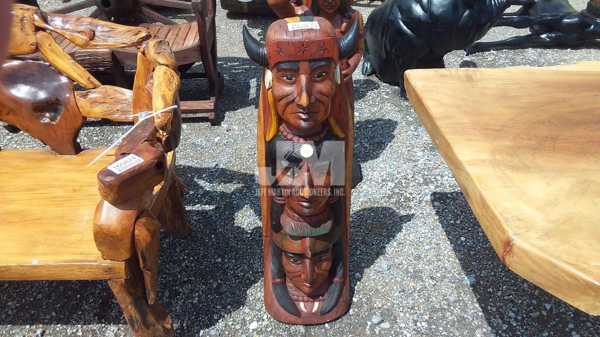3' INDIAN TOTEM POLE