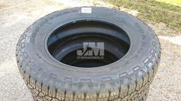 (4) GOODYEAR WRANGLER TRAILRUNNER AT LT275/65R20 TIRES, ***CUSTOMER STATES THEY