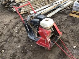 WALK BEHIND COMCRETE SAW, HONDA GX390 13.0 GAS ENGINE