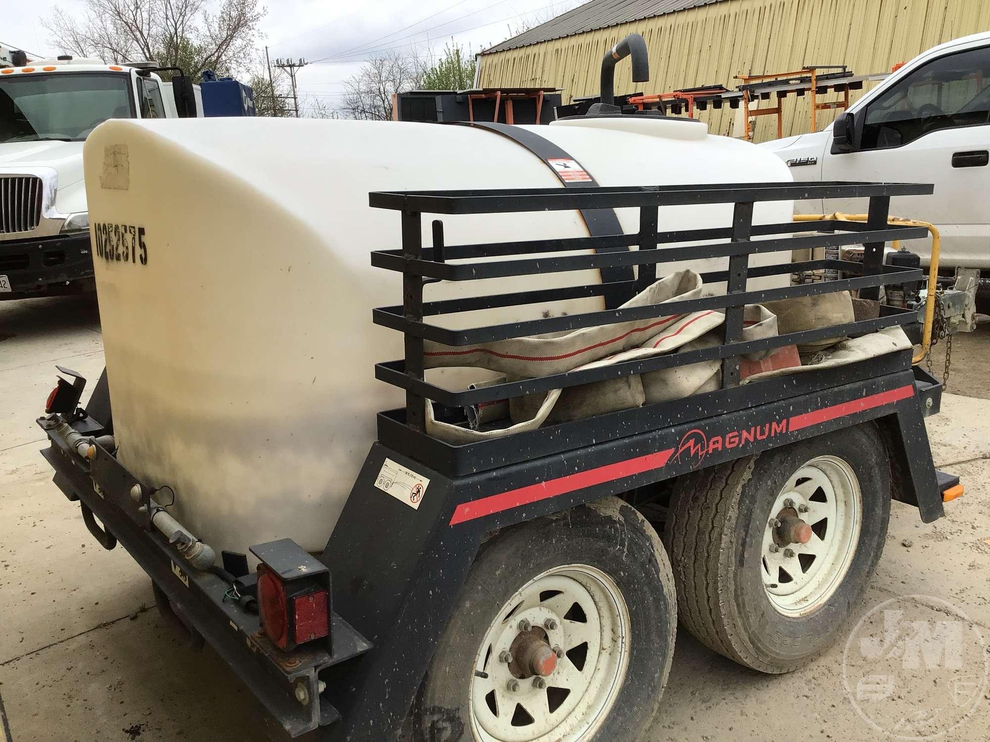 2014 MAGNUM POWER PRODUCTS MWT500 VIN: 5AJWS1427EB403880 T/A WATER TRAILER