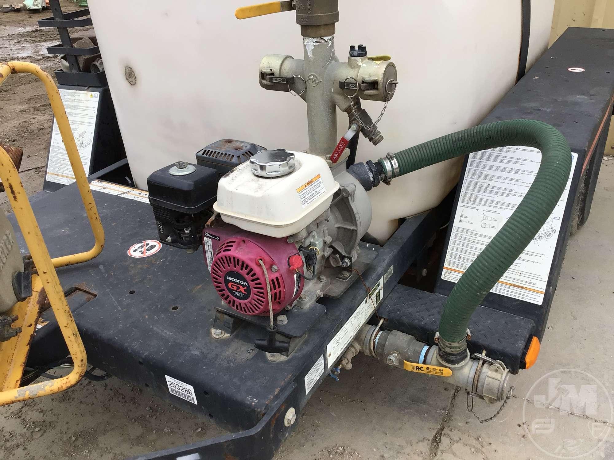 2014 MAGNUM POWER PRODUCTS MWT500 VIN: 5AJWS1427EB403880 T/A WATER TRAILER