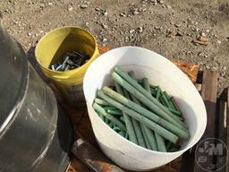 QTY OF MISC 55 GALLON DRUM & PINS/BOLTS