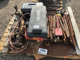 PALLETMOF PYNEUMATIC/ELECTRIC DEMOLITION HAMMERS W/BITS
