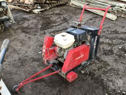 WALK BEHIND COMCRETE SAW, HONDA GX390 13.0 GAS ENGINE
