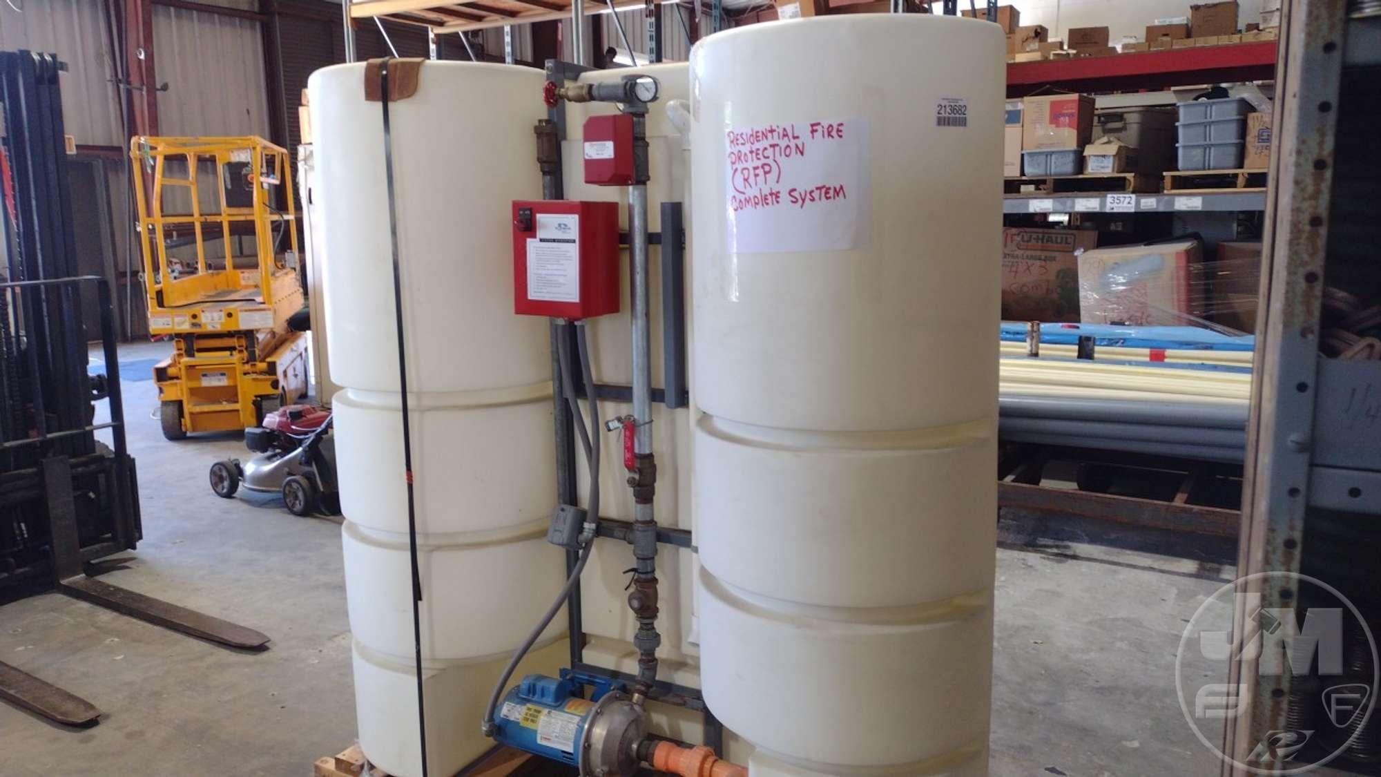 D SYSTEM RESIDENTIAL FIRE PROTECTION COMPLETE SYSTEM