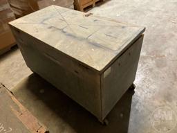 ROLLING TOOL BOX 4' LONG X 2' WIDE X 2'