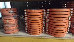 QTY OF MISC FLANGE BOLT PACKS, MISC SIZES