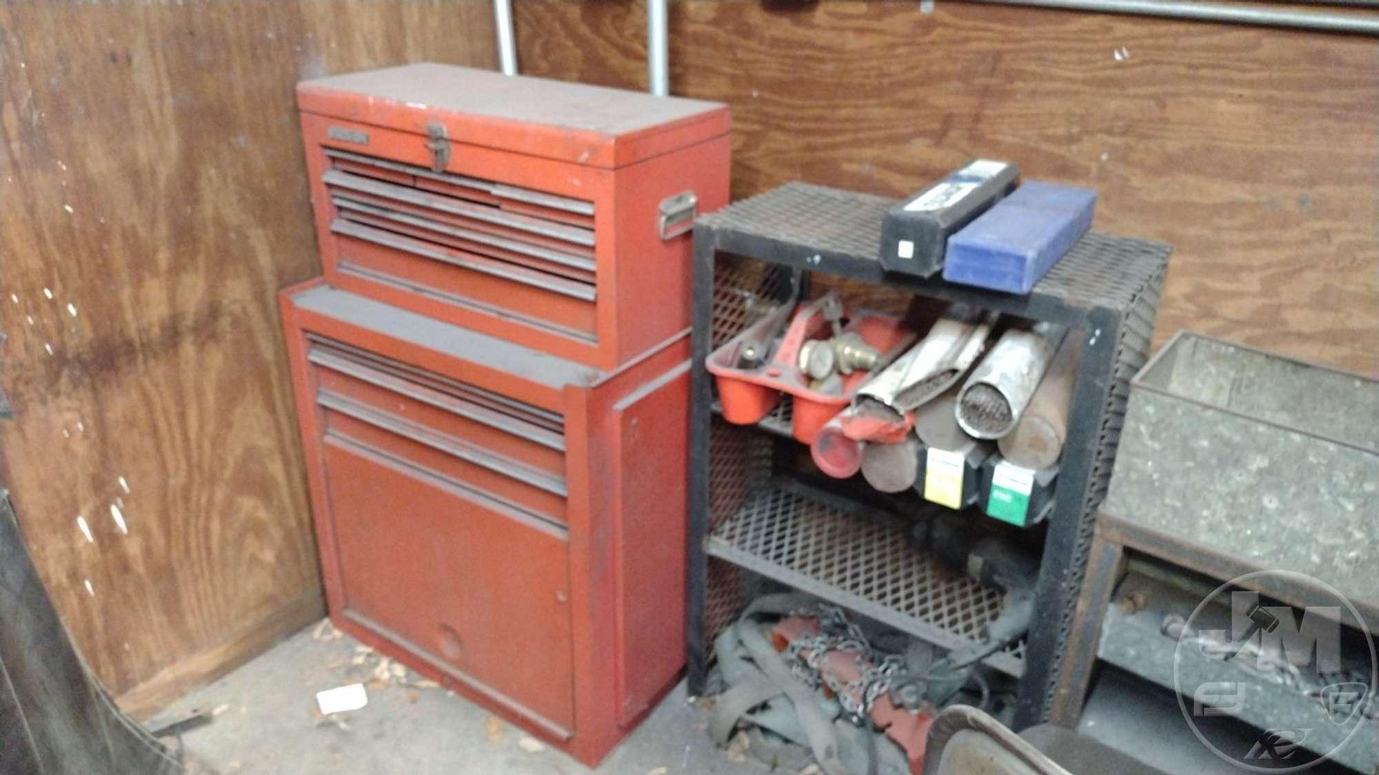 QTY OF MISC WELDING SUPPLIES,