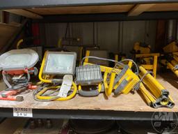 LIGHT STANDS,DROP LIGHTS,PLUMBING SNAKES,SUCTION CUPS GLASS HANDLERS & LEVELS