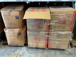 MISC SIZE PVC PIPE FITTINGS