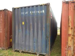 2006 CXIC 40' CONTAINER SN: TCLU9937660