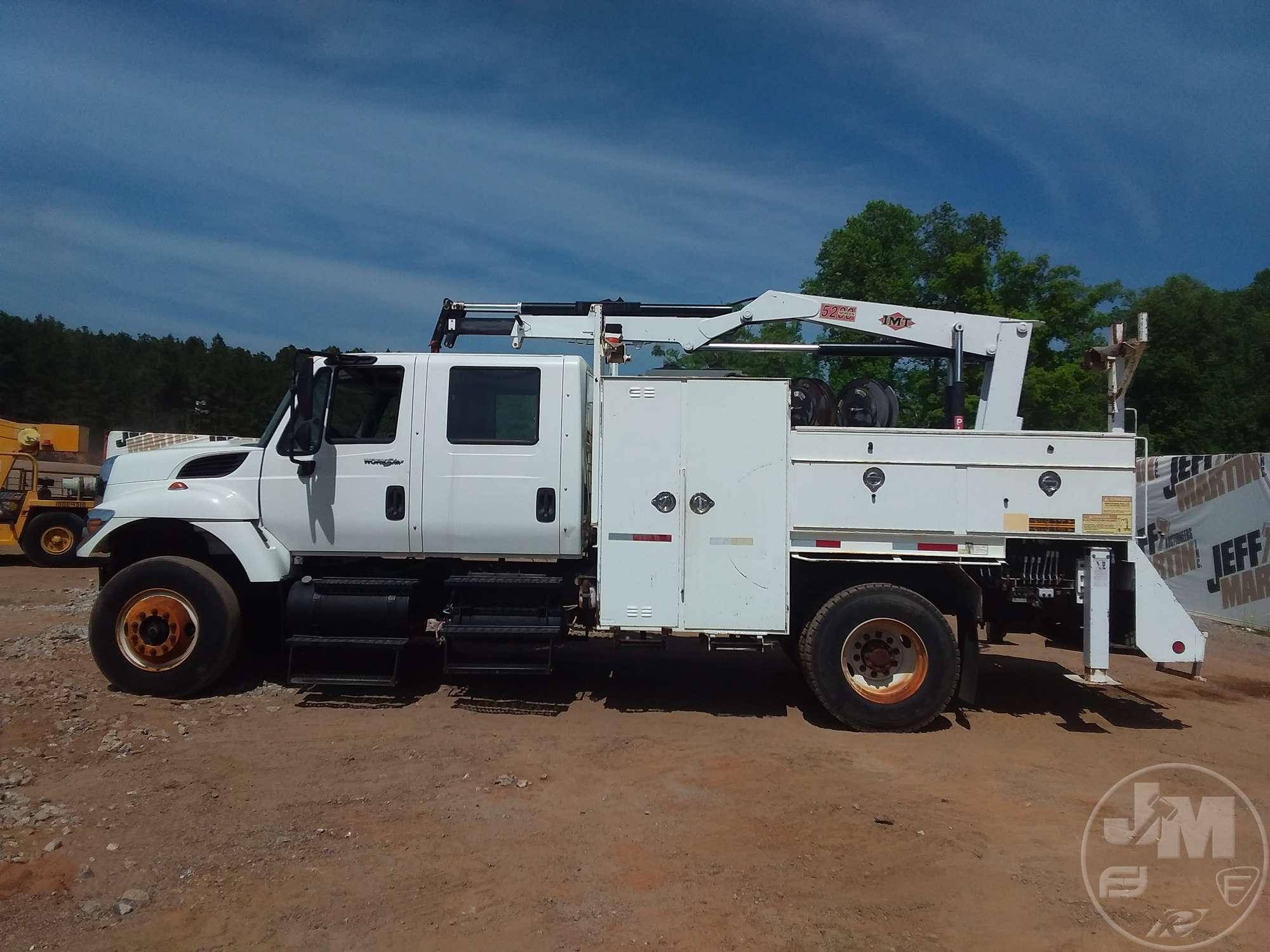 2008 INTERNATIONAL 7300 CREW CAB S/A MECHANICS TRUCK VIN: 1HTWAAAN98J690198