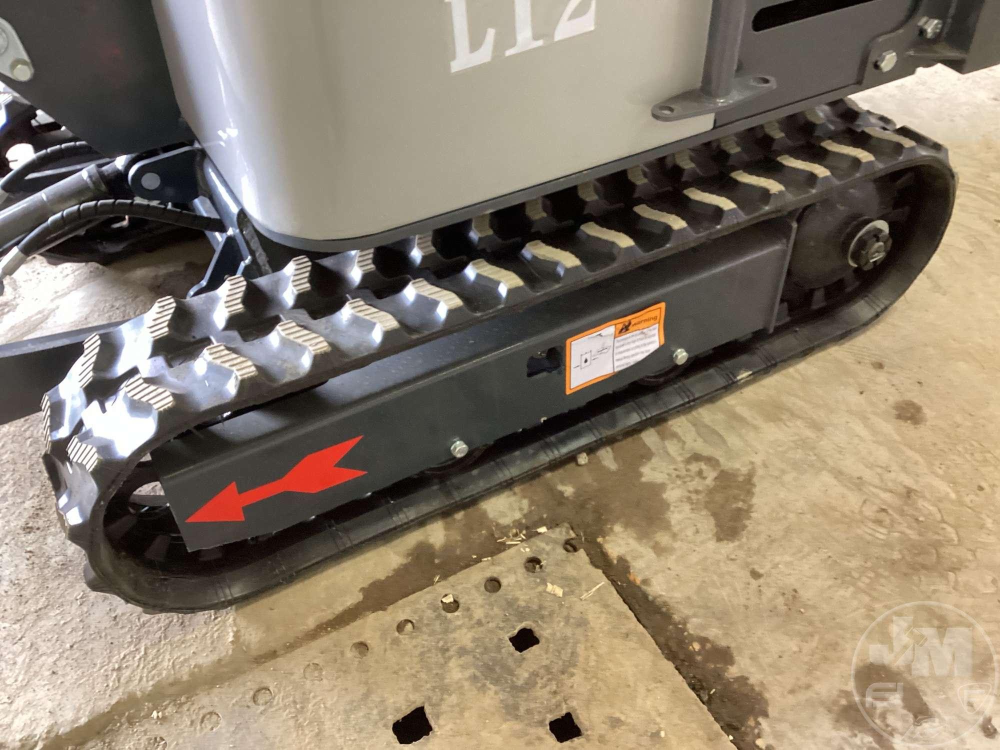 UNUSED, 2023 AGROTK L12 MINI EXCAVATOR SN: L1223011802A
