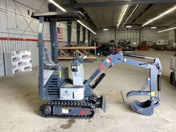UNUSED, 2023 AGROTK L12 MINI EXCAVATOR SN: L1223011802A
