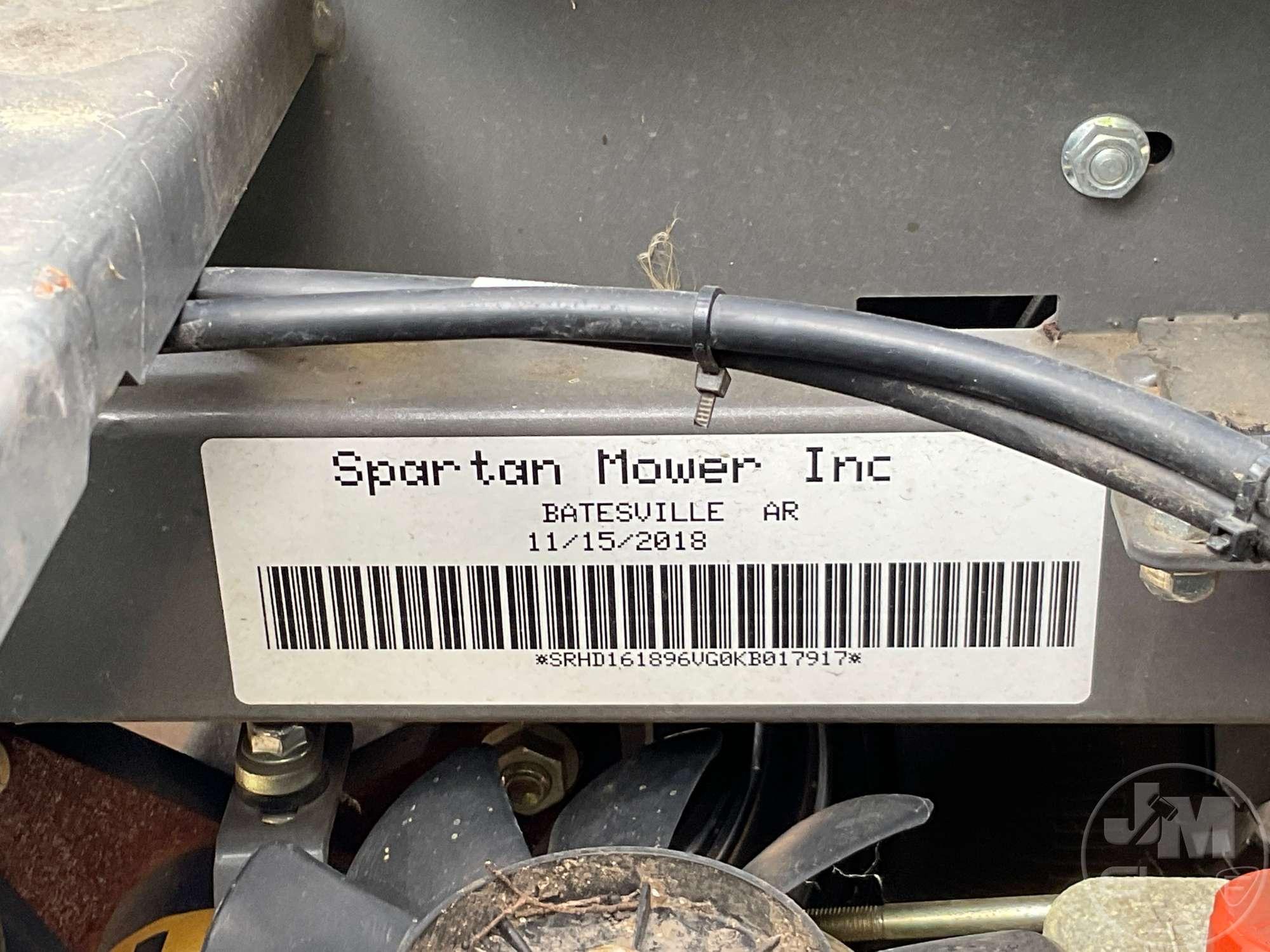 SPARTAN GT TRAC ZERO TURN SN: SRHD161896UG0KB017917