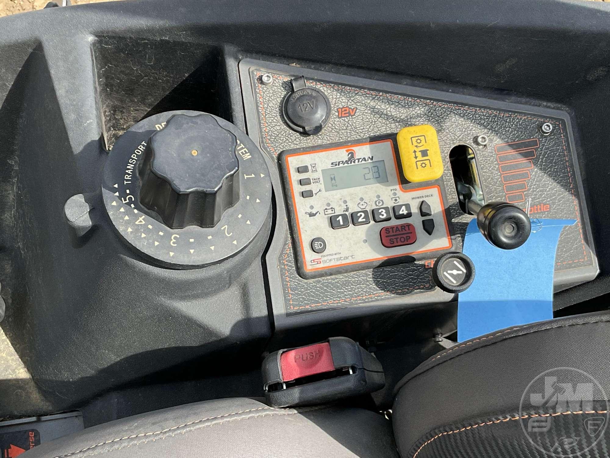 SPARTAN GT TRAC ZERO TURN SN: SRHD161896UG0KB017917