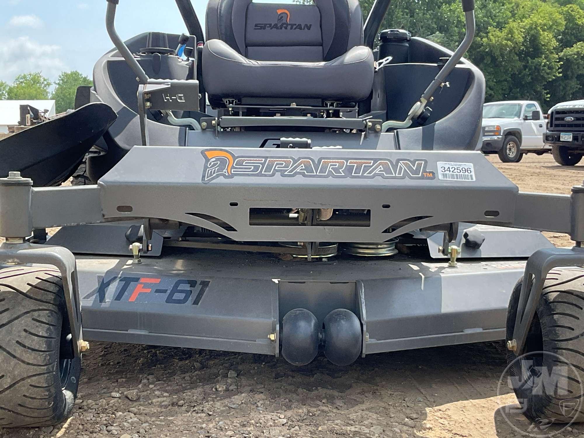 SPARTAN GT TRAC ZERO TURN SN: SRHD161896UG0KB017917