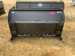 BLUE DIAMOND 60" SNOW PUSHER STANDARD DUTY WITH RUBBER EDGE,
