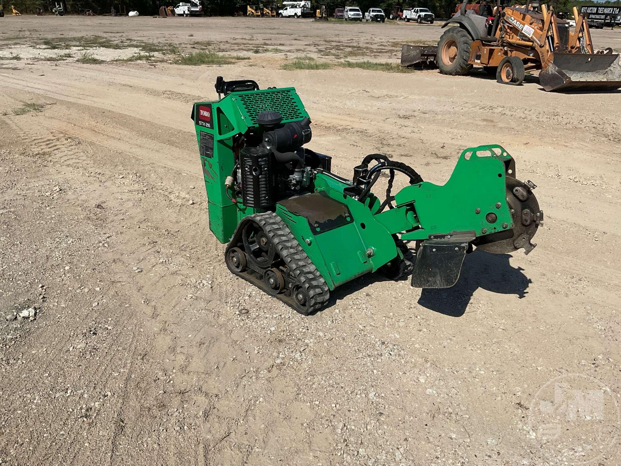 2019 TORO  STX-26 SN: 405232408 STUMP GRINDER