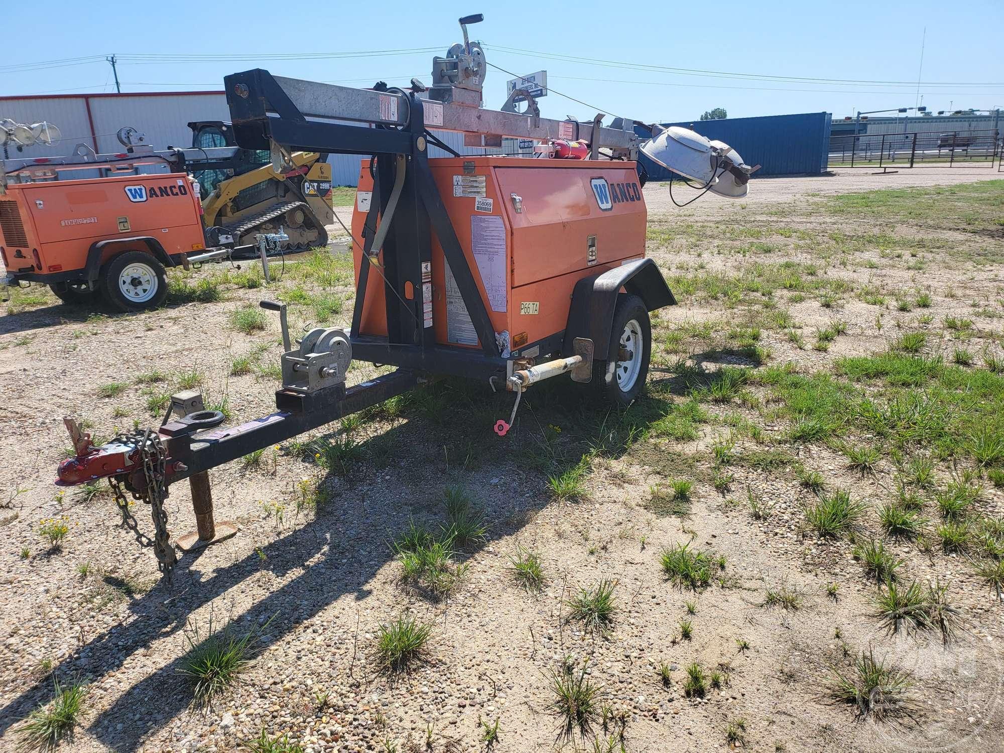 2017 WANCO WLT 4 BULB LIGHT TOWER
